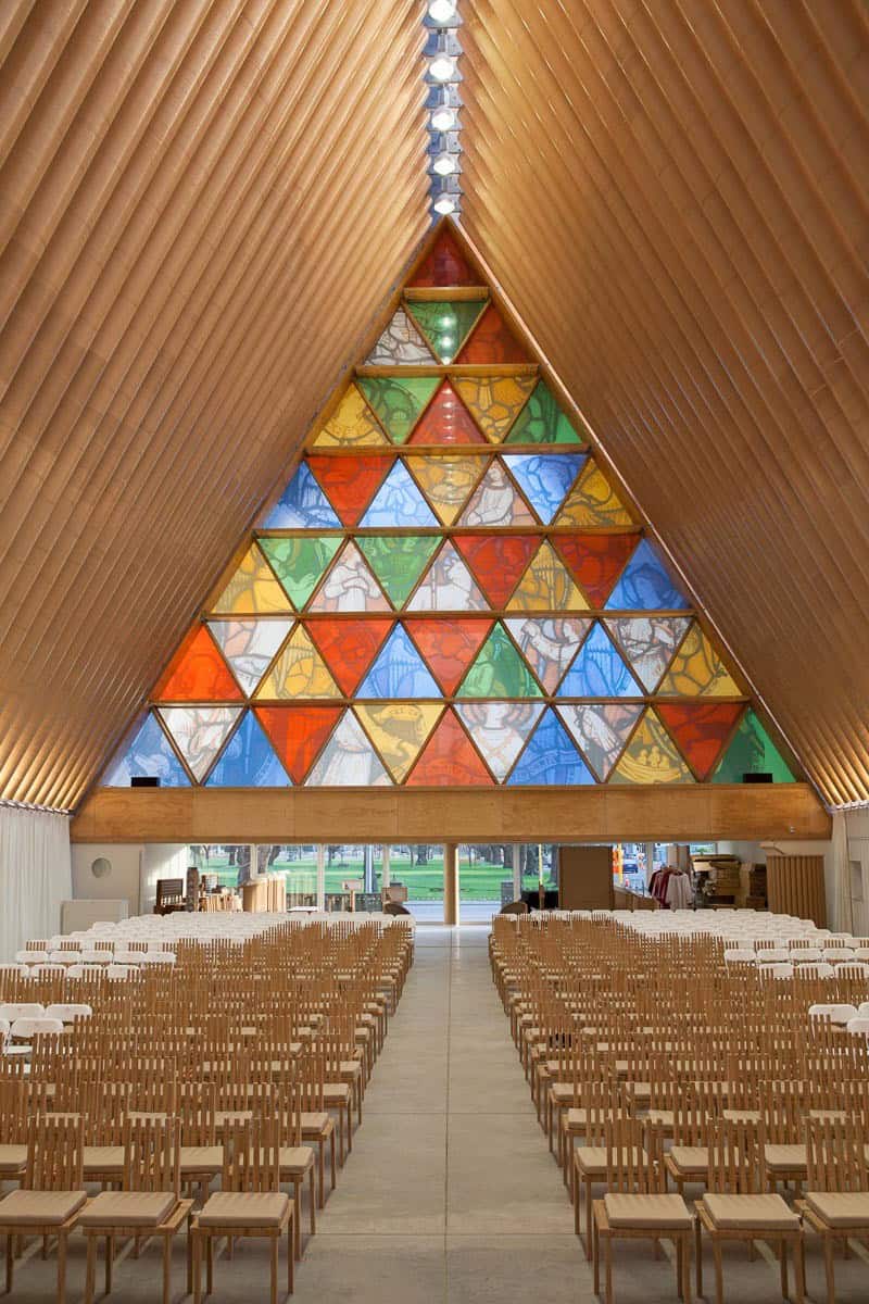 Cardboard Cathedral Chch